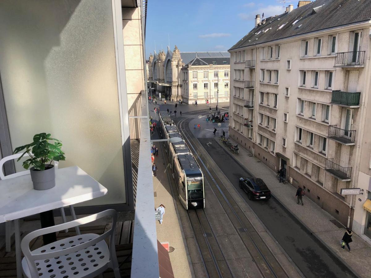 Studio Avec Balcon & Parking Gratuit - Tours Gare Esterno foto